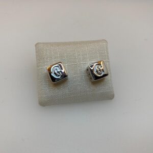 Paar Ohrstecker Charriol Love Cubes