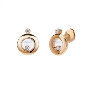 Paar Ohrstecker Chopard Happy Diamonds